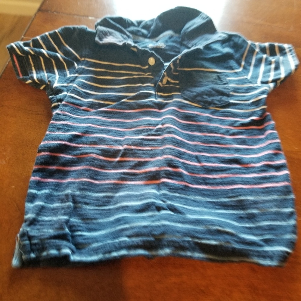 3/$20 Super cute striped polo carters kids